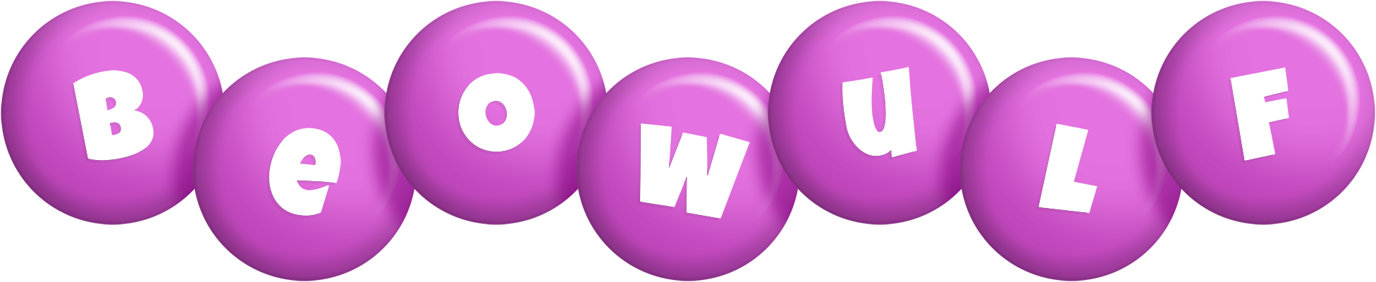 Beowulf candy-purple logo