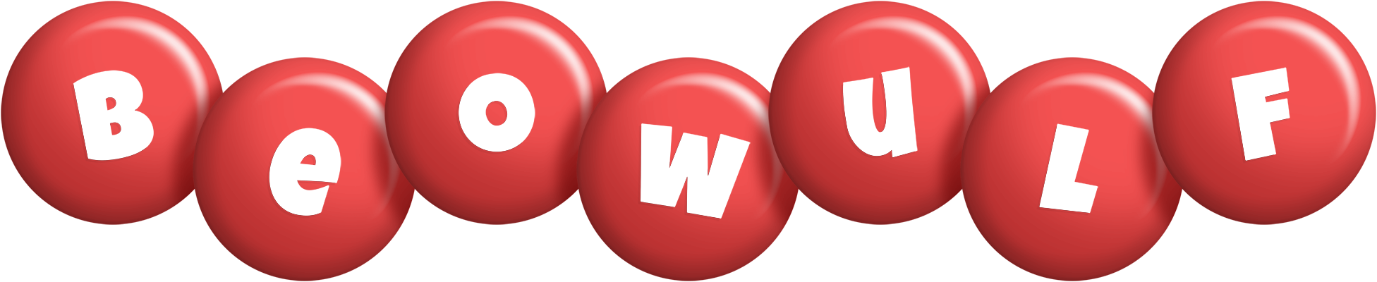 Beowulf candy-red logo