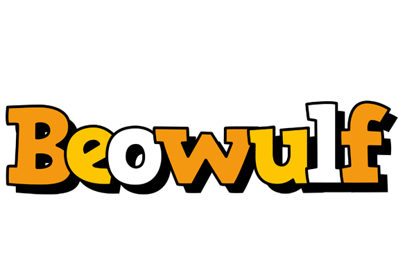 Beowulf cartoon logo