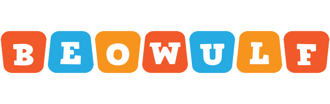 Beowulf comics logo