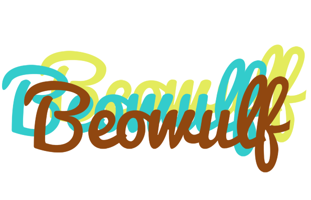 Beowulf cupcake logo