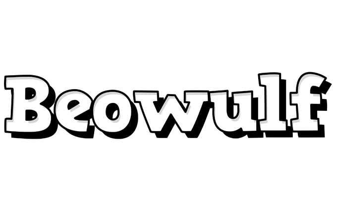 Beowulf snowing logo