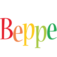 Beppe birthday logo