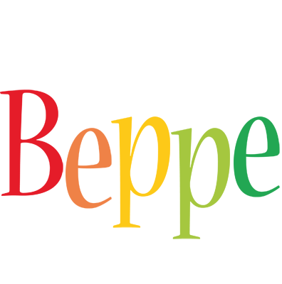 Beppe birthday logo