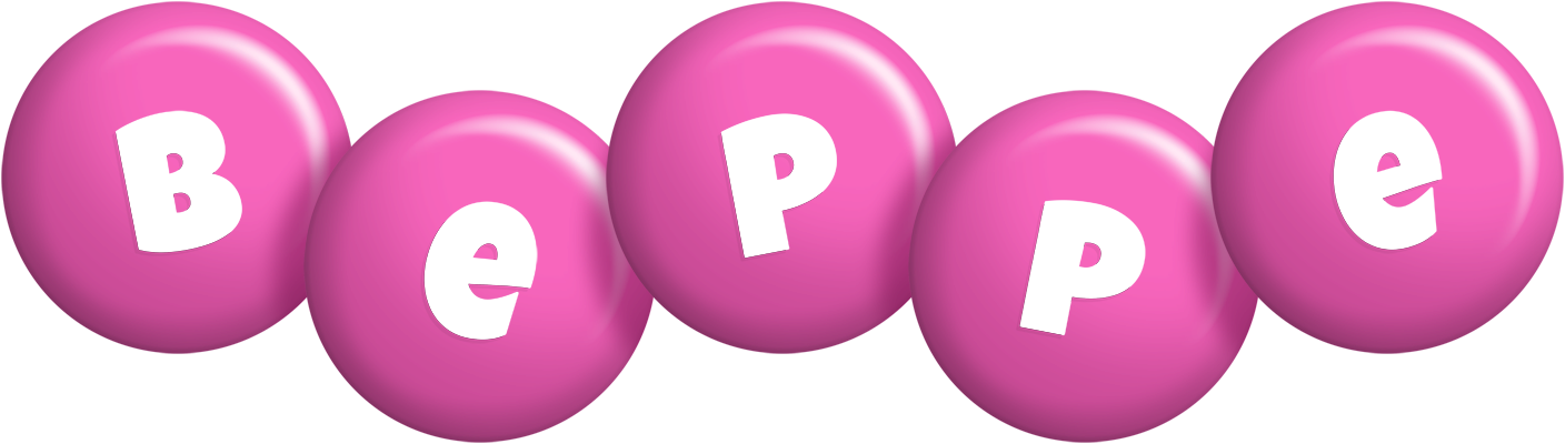 Beppe candy-pink logo