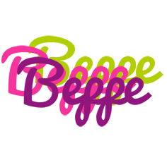 Beppe flowers logo