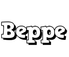 Beppe snowing logo