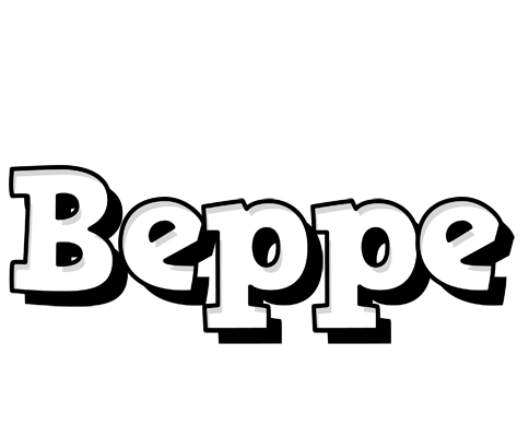 Beppe snowing logo