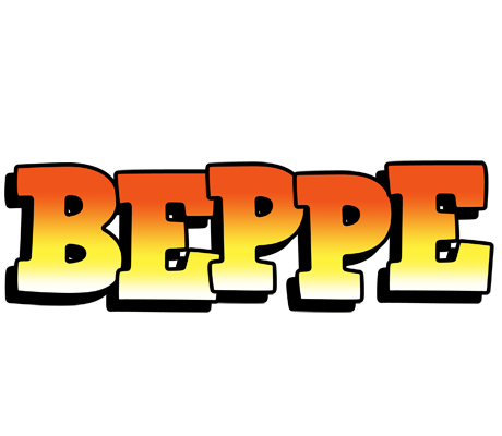Beppe sunset logo