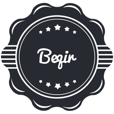 Beqir badge logo