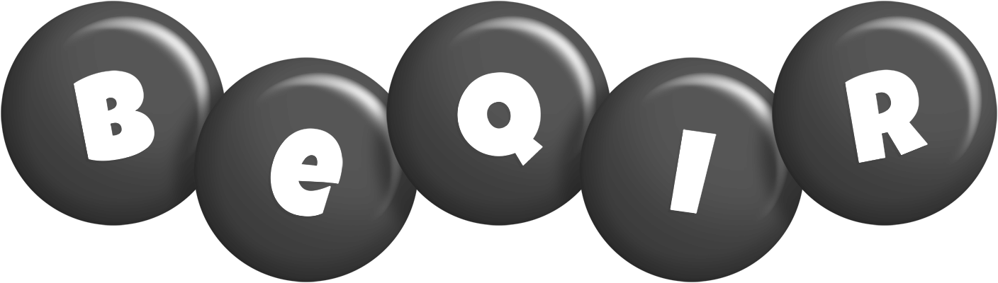 Beqir candy-black logo