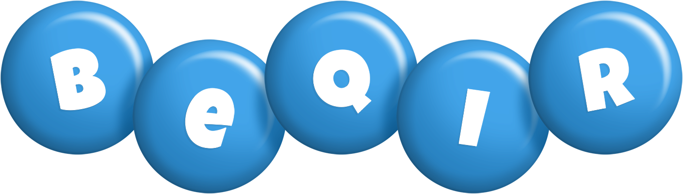 Beqir candy-blue logo
