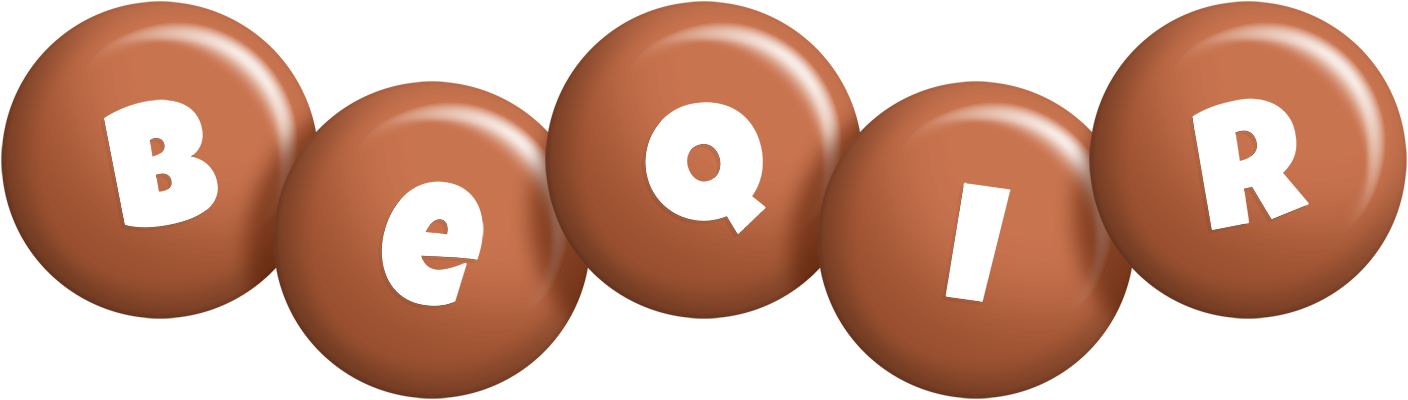 Beqir candy-brown logo