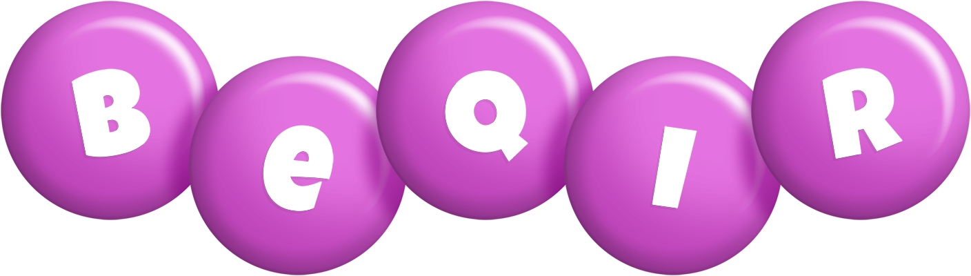 Beqir candy-purple logo