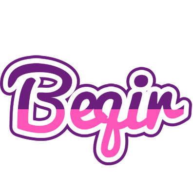 Beqir cheerful logo