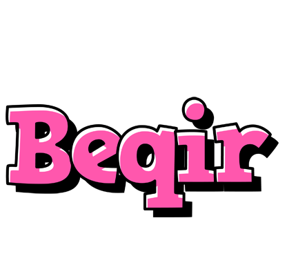 Beqir girlish logo
