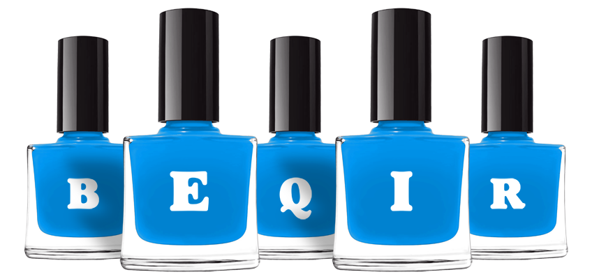 Beqir glossy logo