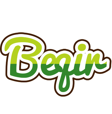 Beqir golfing logo