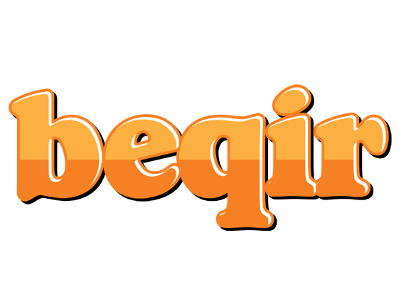 Beqir orange logo