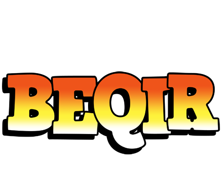 Beqir sunset logo
