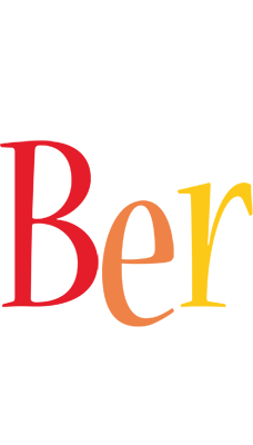 Ber birthday logo