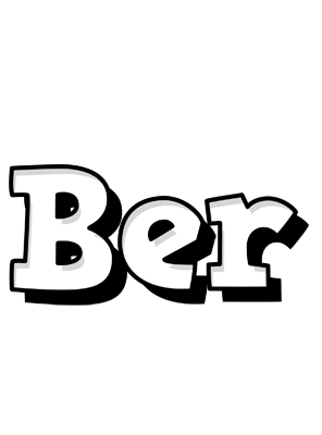 Ber snowing logo
