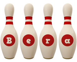 Bera bowling-pin logo