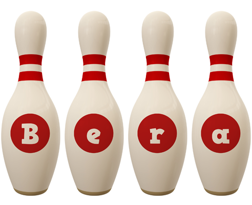 Bera bowling-pin logo