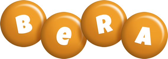 Bera candy-orange logo