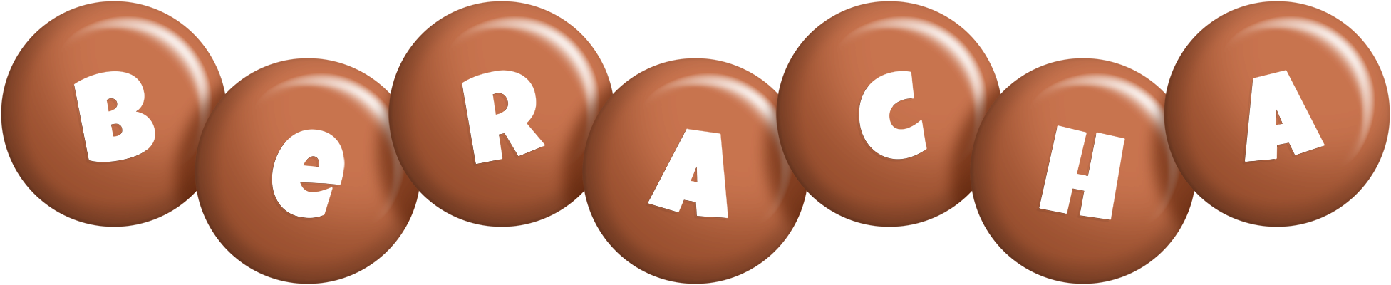 Beracha candy-brown logo