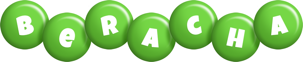 Beracha candy-green logo