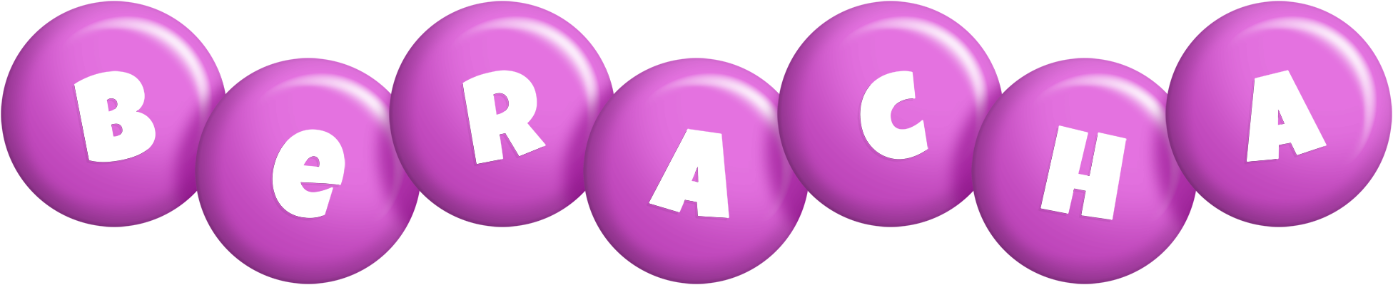 Beracha candy-purple logo