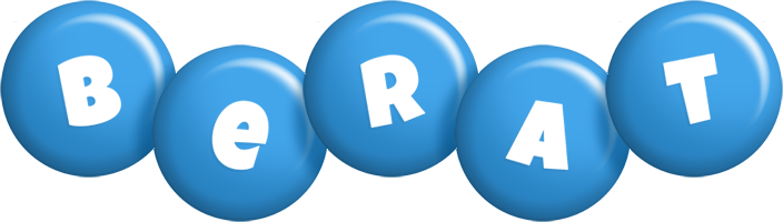 Berat candy-blue logo