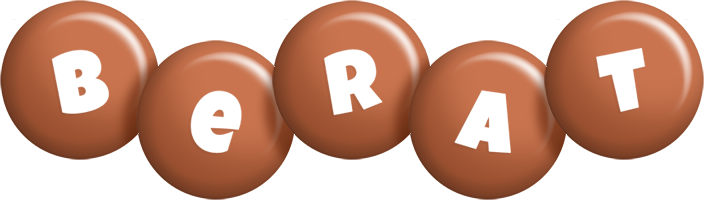 Berat candy-brown logo