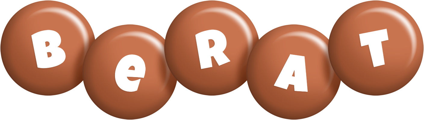 Berat candy-brown logo