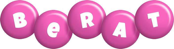 Berat candy-pink logo