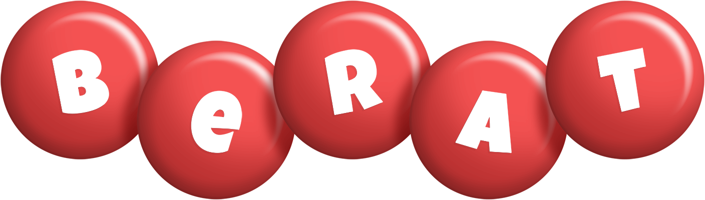Berat candy-red logo