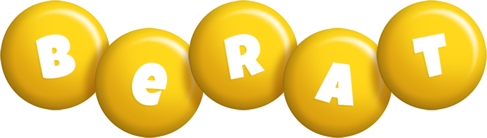 Berat candy-yellow logo