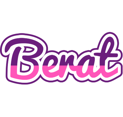 Berat cheerful logo