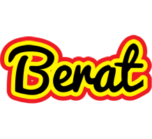 Berat flaming logo