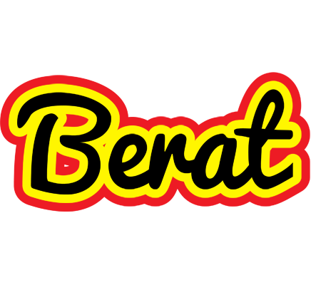 Berat flaming logo