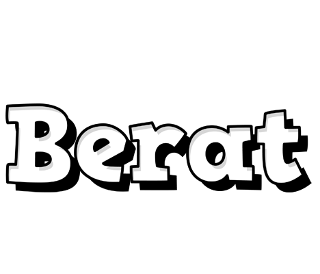 Berat snowing logo