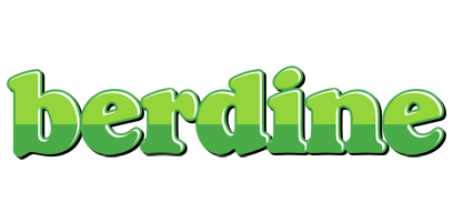 Berdine apple logo