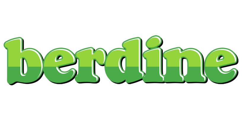 Berdine apple logo