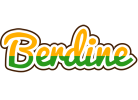 Berdine banana logo