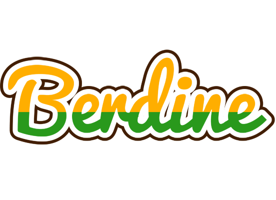 Berdine banana logo