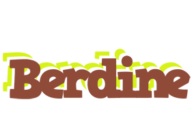 Berdine caffeebar logo