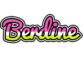 Berdine candies logo