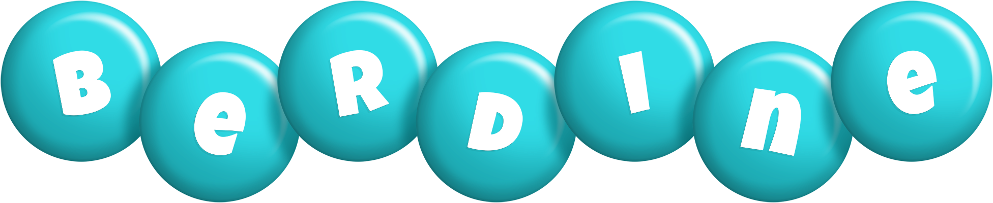 Berdine candy-azur logo