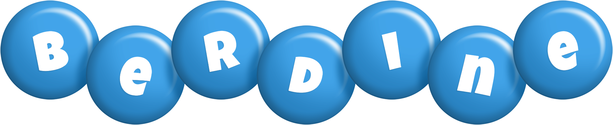 Berdine candy-blue logo